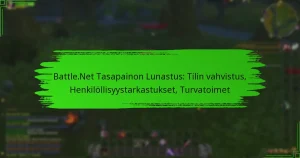 Battle.Net Tasapainon Lunastus: Tilin vahvistus, Henkilöllisyystarkastukset, Turvatoimet