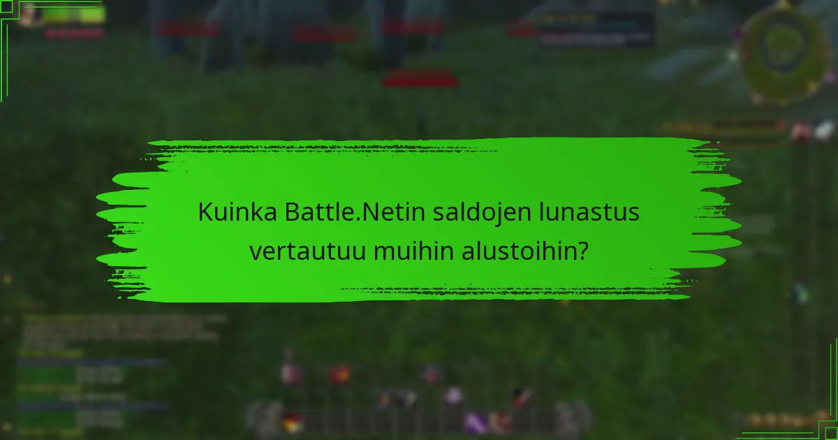 Kuinka lunastan Battle.Net-saldoni?