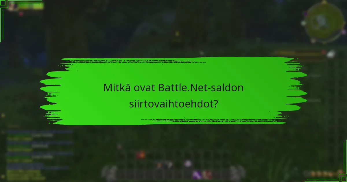 Kuinka yhdistän Battle.Net-tilini muihin tileihin?