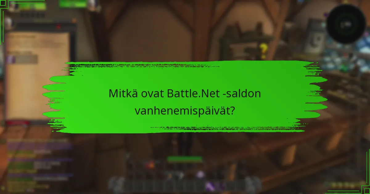 Kuinka Battle.Net -saldo vertautuu muihin maksutapoihin?