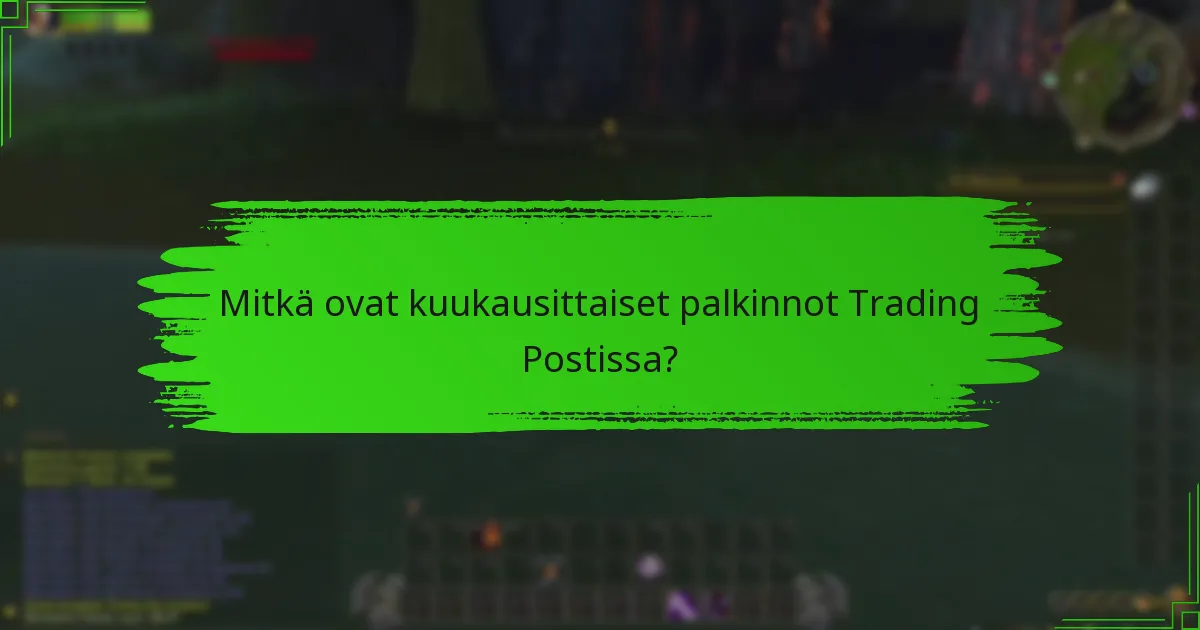 Mitkä ovat vaiheet liittyä Trading Postin palkinto-ohjelmaan?