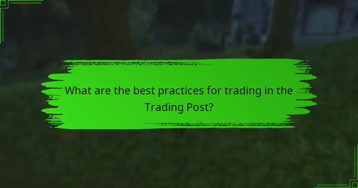 Which items are popular in the Trading Post?